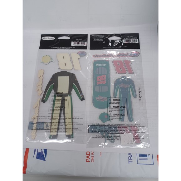 EK Success set of 2 sticker sheets 18 Bobby Labonte. 3D and flat stickers. - Picture 2 of 8